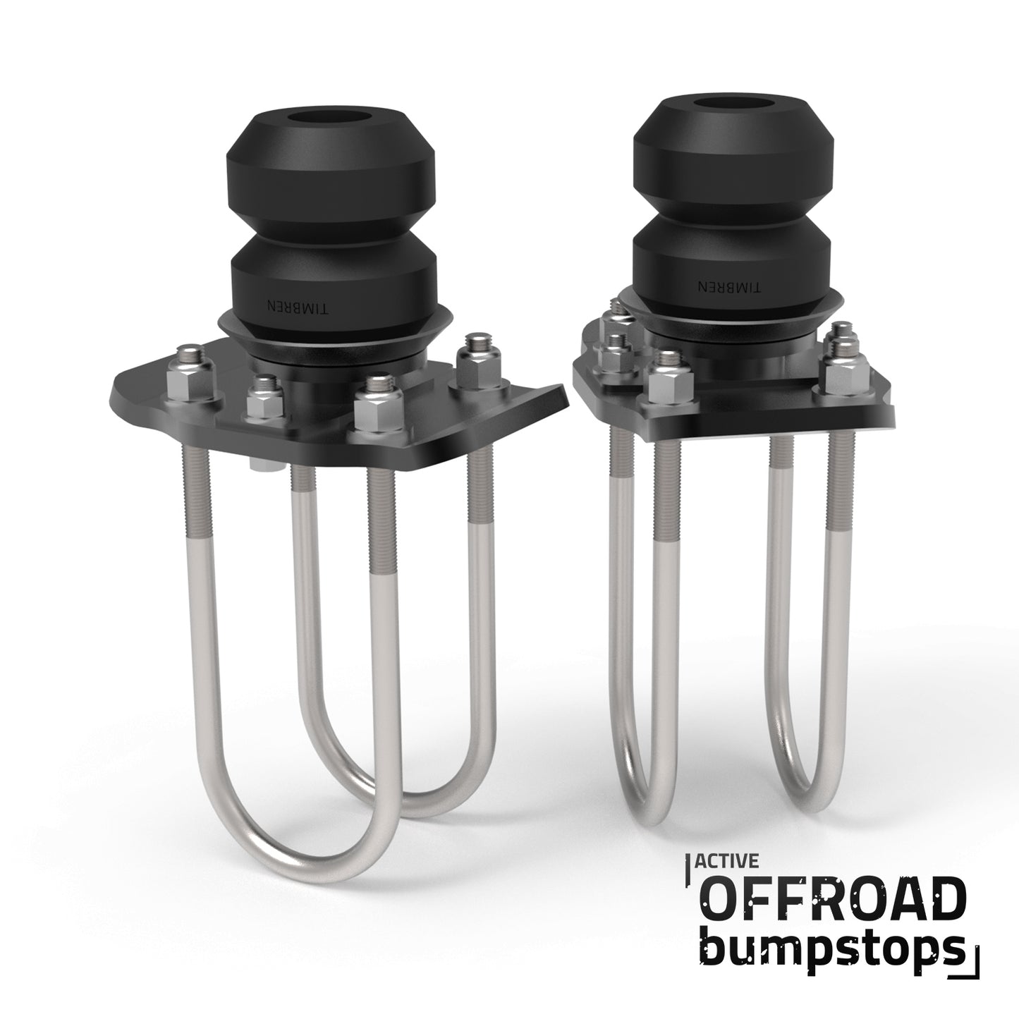 Timbren 2015-Present Chevy Colorado/GMC Canyon Active Off-Road Bumpstops w/ U-Bolt Flip Kit for - Rear Kit -