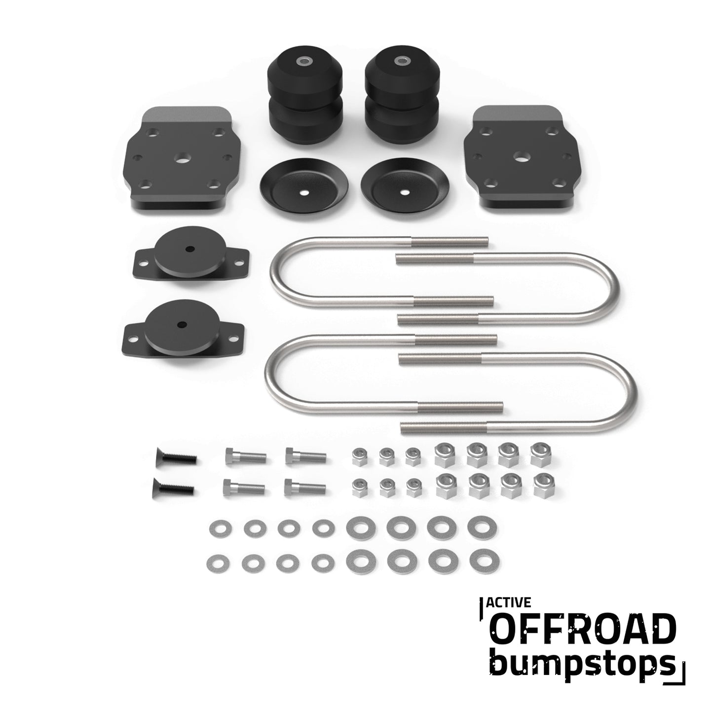 Timbren 2015-Present Chevy Colorado/GMC Canyon Active Off-Road Bumpstops w/ U-Bolt Flip Kit for - Rear Kit -