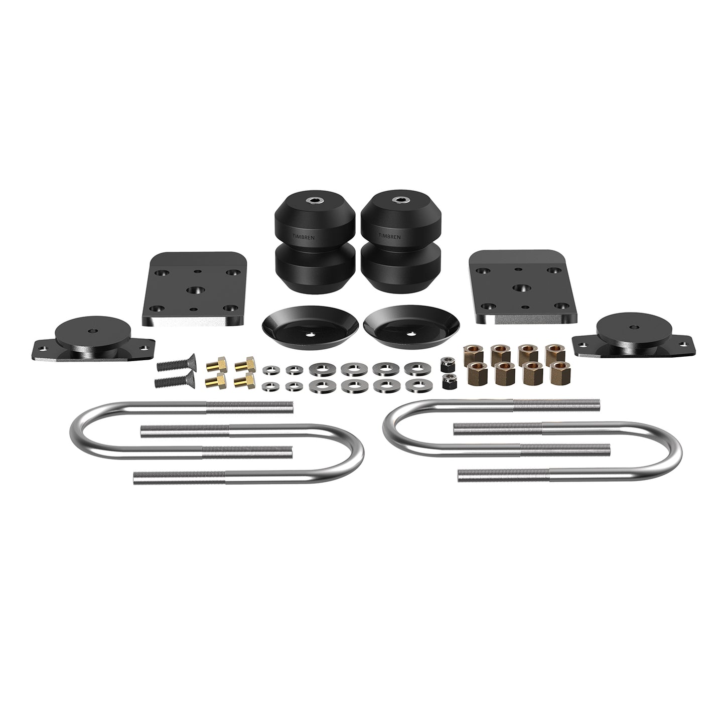 Timbren Active Off-Road Bumpstops w/ U-Bolt Flip Kit for 2005-2023 Toyota Tacoma - Rear Kit