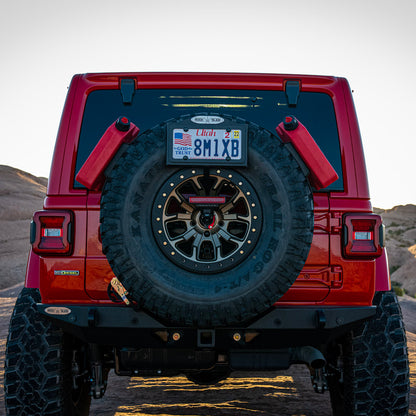 Rock Slide Engineering Spare Tire Mount EZ Rack Kit All Tire Sizes Basic Steel