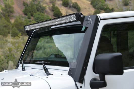 Rock Slide Engineering Jeep JK 50 Inch LED A-Pillar Brackets for 07-18 Wrangler JK