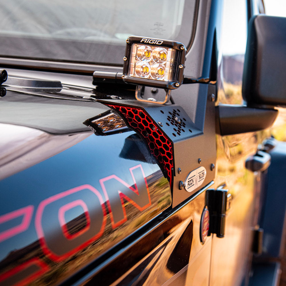 Rock Slide Engineering Jeep JL/JT Cowl LED Light Pod Bracket