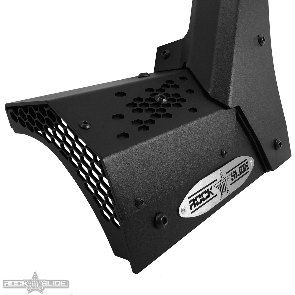 Rock Slide Engineering Jeep JL / JT Lower Larger Cowl LED Light Pod Brackets and Upper Bar Brackets