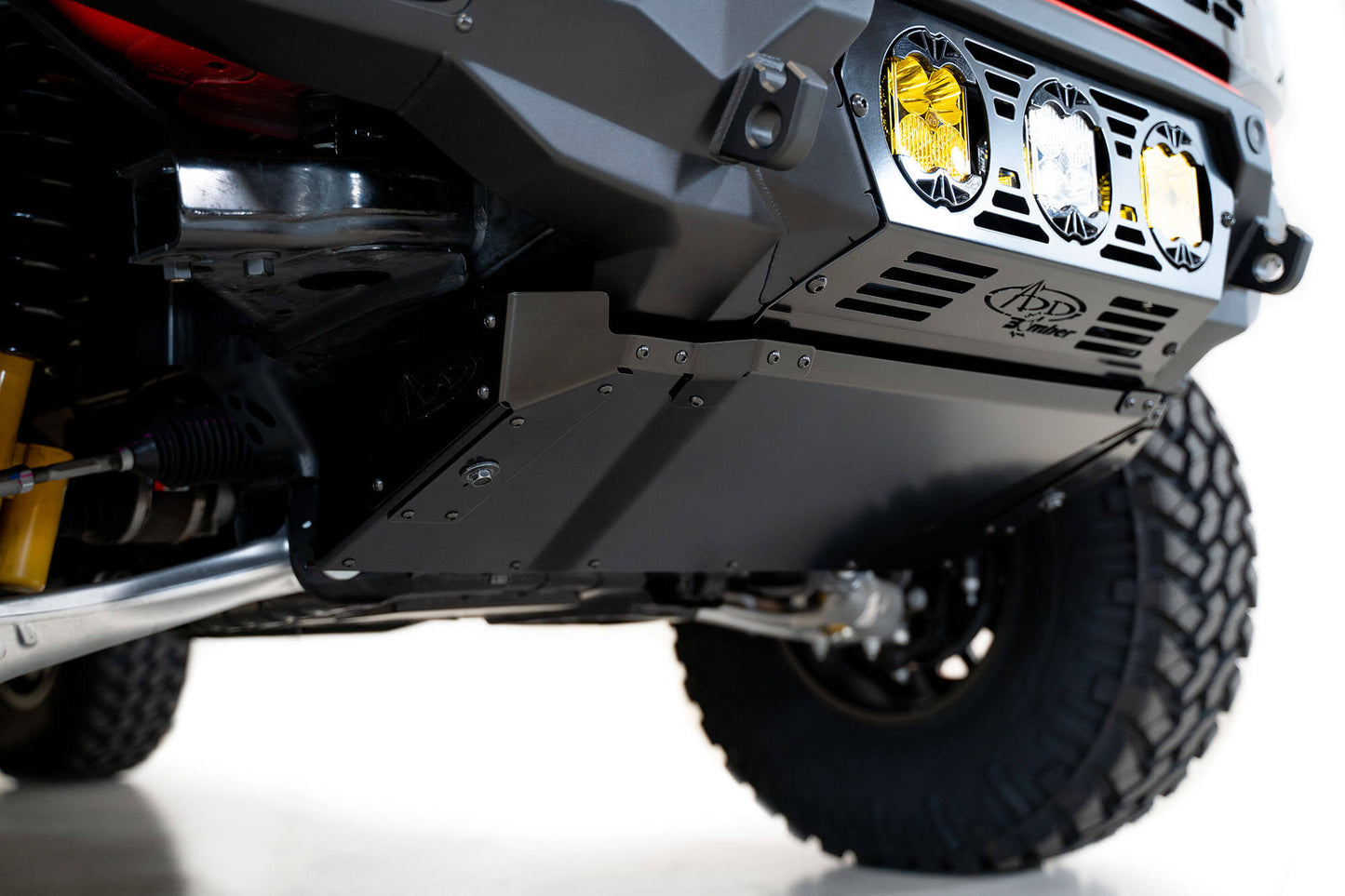 Addictive Desert Designs Bronco Bomber/Krawler Front Bumper Skid Plate (2021-2025)