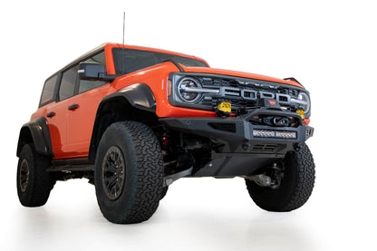 Addictive Desert Designs Bronco Raptor Front Skid Plate | Rock Fighter & Bomber Bumpers (2021-2025)