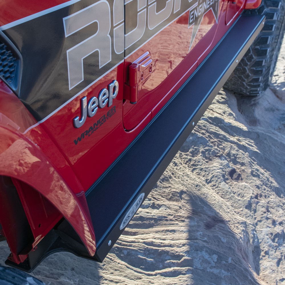 Rock Slide Engineering JL 4 Door Step Slider Skid Plate