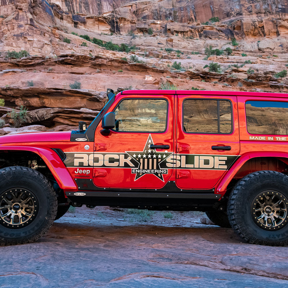 Rock Slide Engineering Jeep JL 4 Door Step Slider Rocker Guards