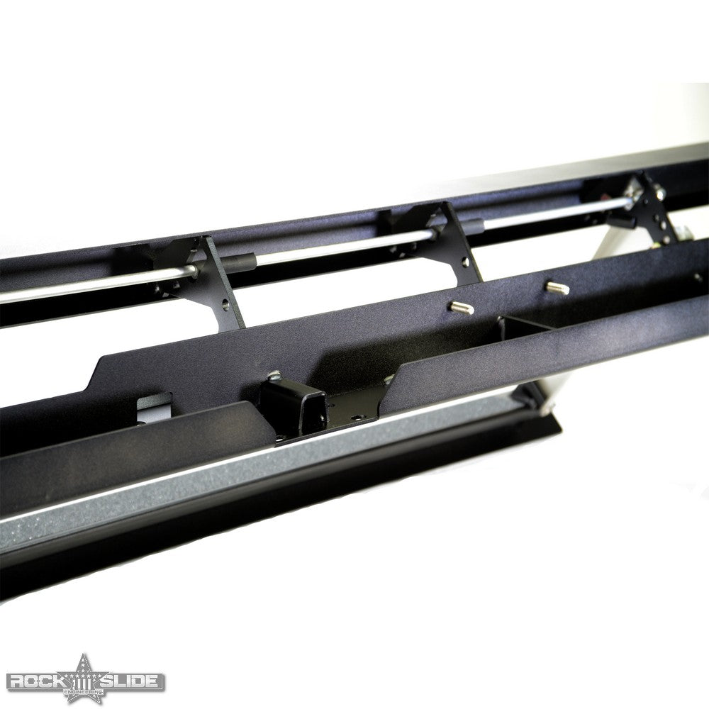 Rock Slide Engineering Step Slider Skid Plate Kit for 2007-18 Jeep JK 4 Door