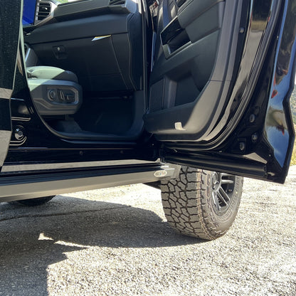 Rock Slide Engineering Tundra Rock Sliders For 22-24 Toyota Tundra Black Powdercoat Steel