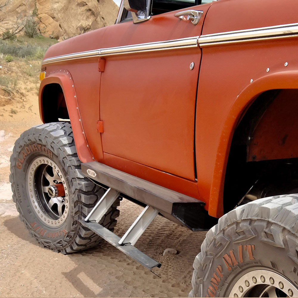 Rock Slide Engineering Ford Bronco 1St Generation Step Sliders 2 Boxes