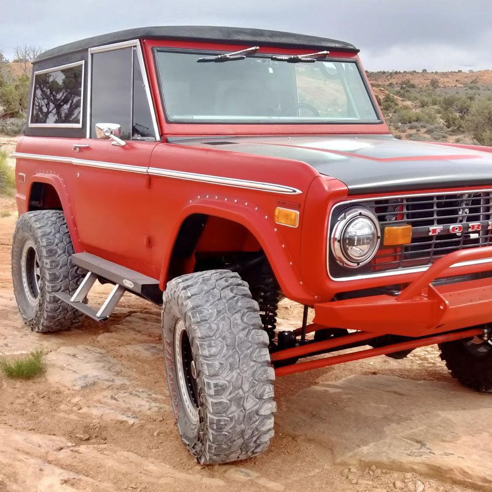 Rock Slide Engineering Ford Bronco 1St Generation Step Sliders 2 Boxes