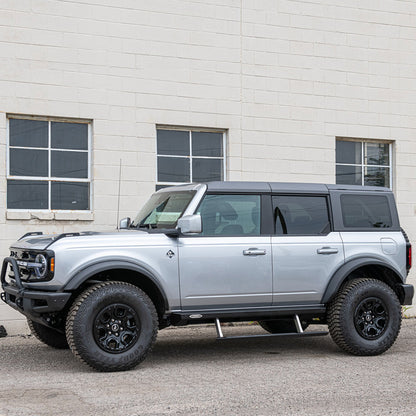 Rock Slide Engineering Bronco Side Step Sliders Bronco 4 Door Models Set (2021-Present)