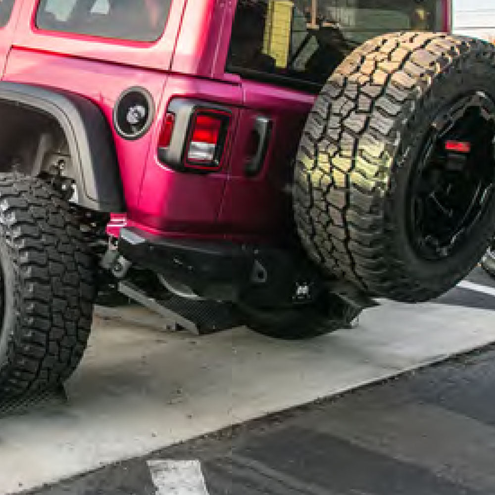 Rock Slide Engineering Combo Mid Front And Full Rear Bumpers For 18-25 Jeep Wrangler JL 2-4 Door