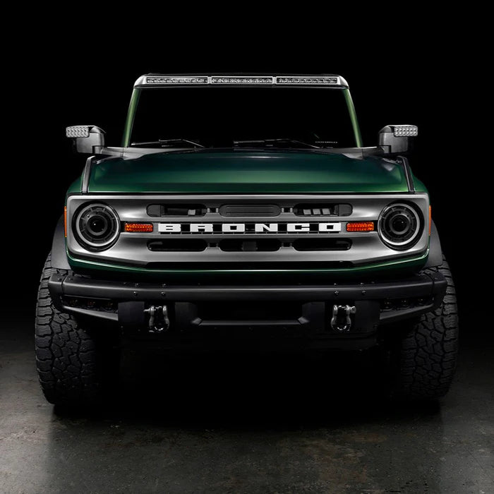 Oracle Lighting Oculus™ Bi-LED Projector Headlights – Ford Bronco (2021–Present) – White Halo