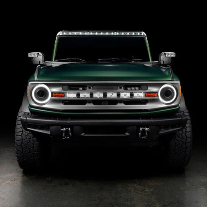 Oracle Lighting Oculus™ Bi-LED Projector Headlights – Ford Bronco (2021–Present) – White Halo