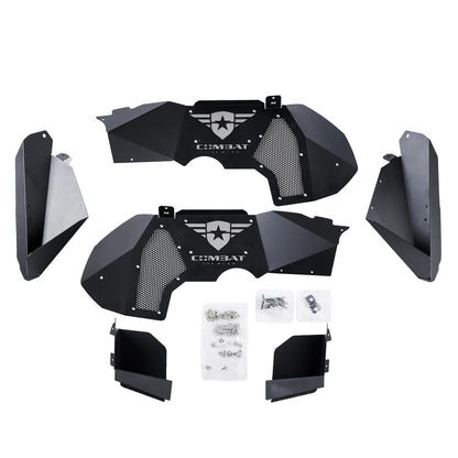 Combat Off Road Jeep JT Gladiator Aluminum Inner Fender Liners - Front Pair