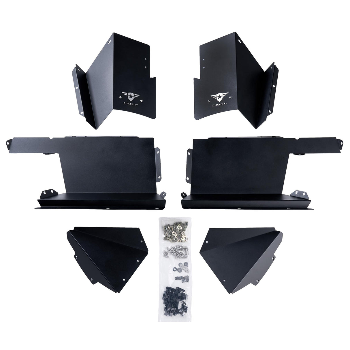 Combat Off Road Jeep JT Gladiator Aluminum Inner Fender Liners - Rear Pair