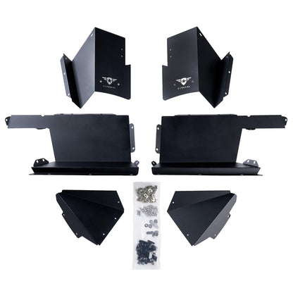 Combat Off Road Jeep JT Gladiator Aluminum Inner Fender Liners - Rear Pair