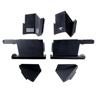 Combat Off Road Jeep JT Gladiator Aluminum Inner Fender Liners - Rear Pair