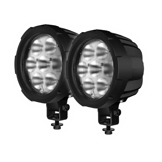 TYRI Off-Road Lighting D18 pair With Wiring Harnesses