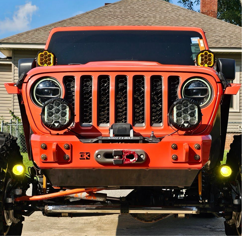 GateKeeper Off-Road Jeep JL/JT Gauntlet Front Bumper w/Winch Plate 2018+