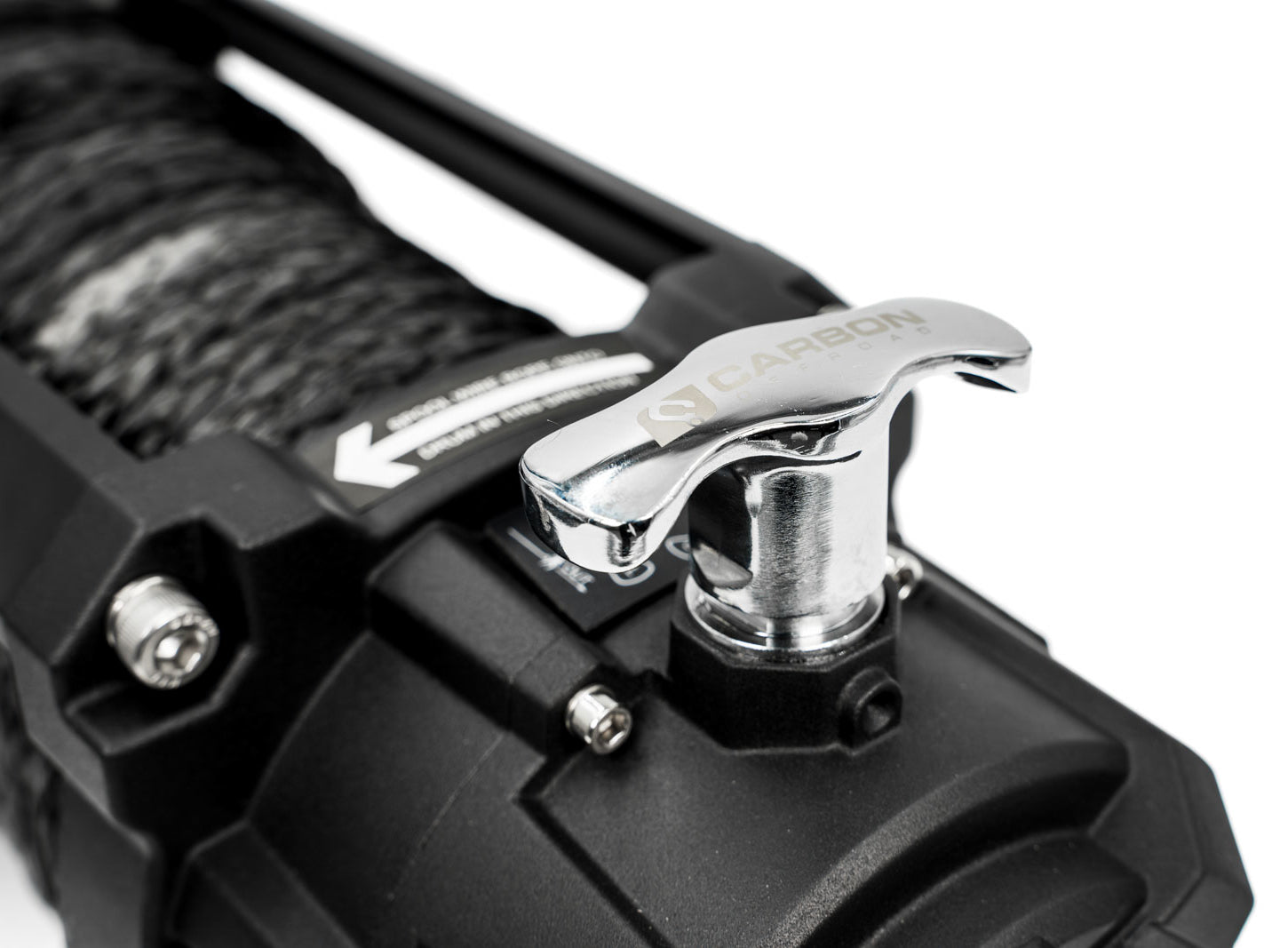 Carbon 12K - 12000lb Winch V3 with MegaPro Hook