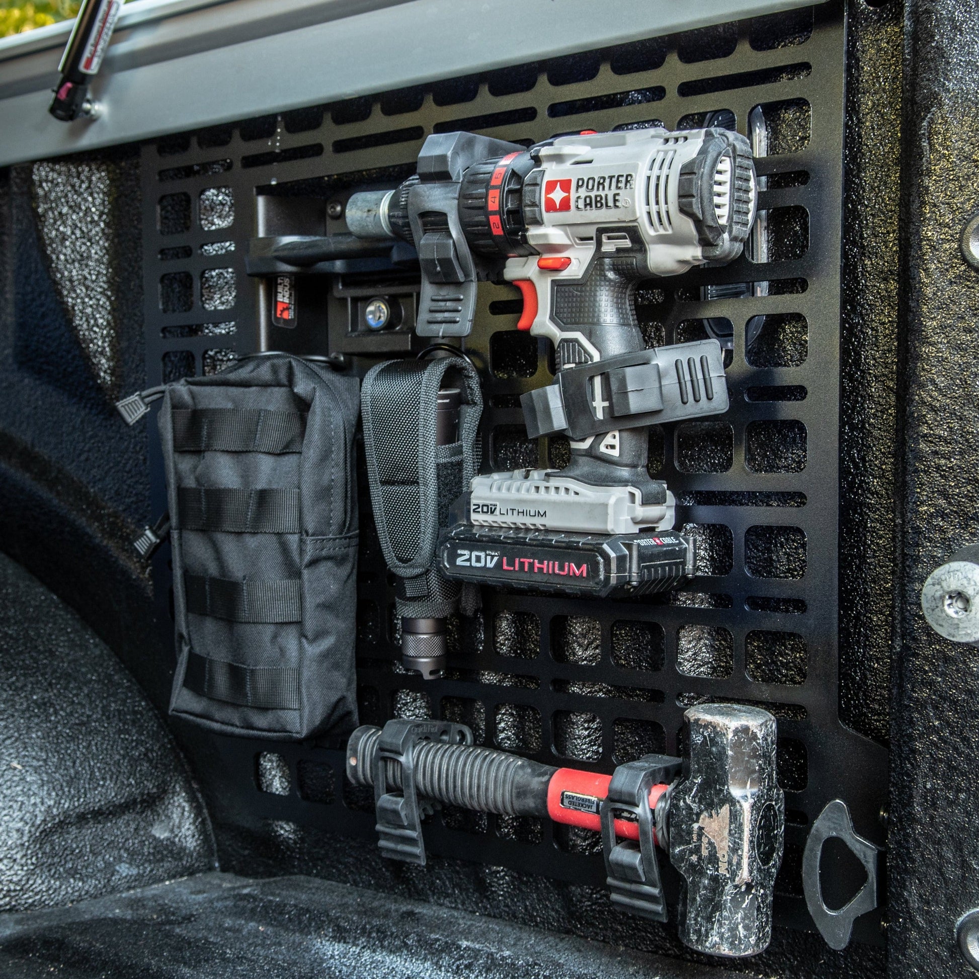 Bedside Rack System - Passenger Rear Panel | Ford F-150 & Raptor (2015-2021)-Miscellaneous-BuiltRight Industries