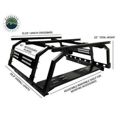Overland Vehicle Systems Discovery Rack - Perfect Tacoma Bed Rack Solution