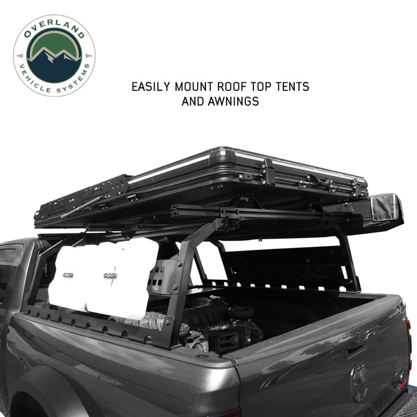 Overland Vehicle Systems Discovery Rack - Full Size Truck Short Bed Application