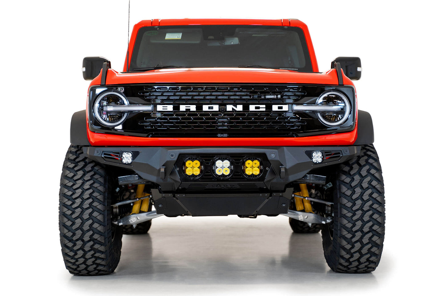 Addictive Desert Designs Bronco Bomber Front Bumper (Baja) (2021-2025)