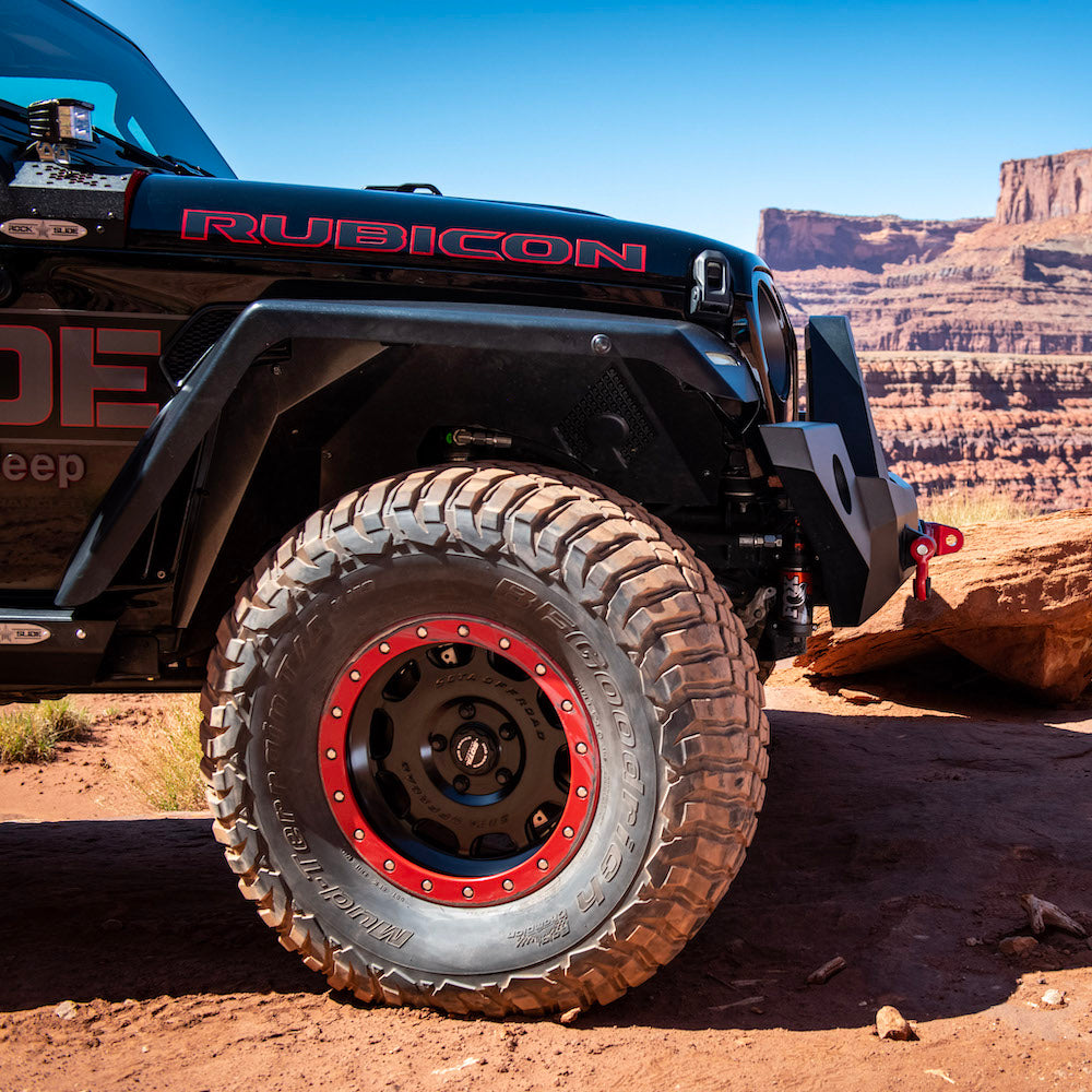 Rock Slide Engineering Jeep JL/JT Full Front Bumper For 18-Pres Wrangler JL/Gladiator Rigid Series Complete With Winch Plate