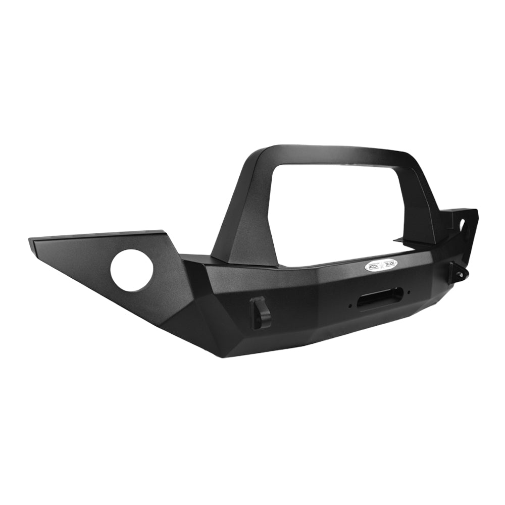 Rock Slide Engineering Jeep JL/JT Full Front Bumper For 18-Pres Wrangler JL/Gladiator Rigid Series Complete With Winch Plate