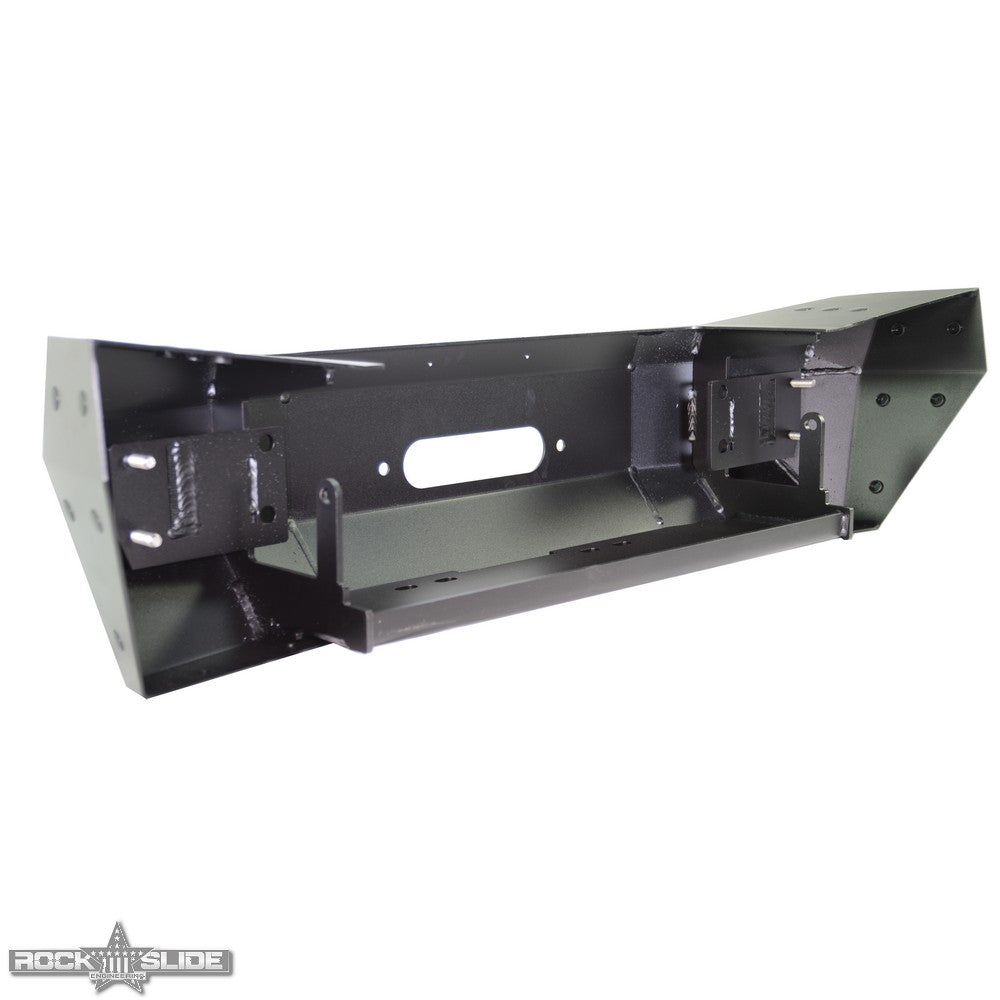 Rock Slide Engineering Jeep JL Shorty Front Bumper For 18-Pres Wrangler JL Complete With Winch Plate Rigid Series