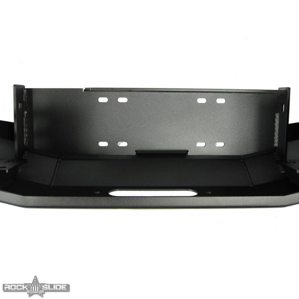Rock Slide Engineering Jeep JL Shorty Front Bumper For 18-Pres Wrangler JL Complete With Winch Plate Rigid Series