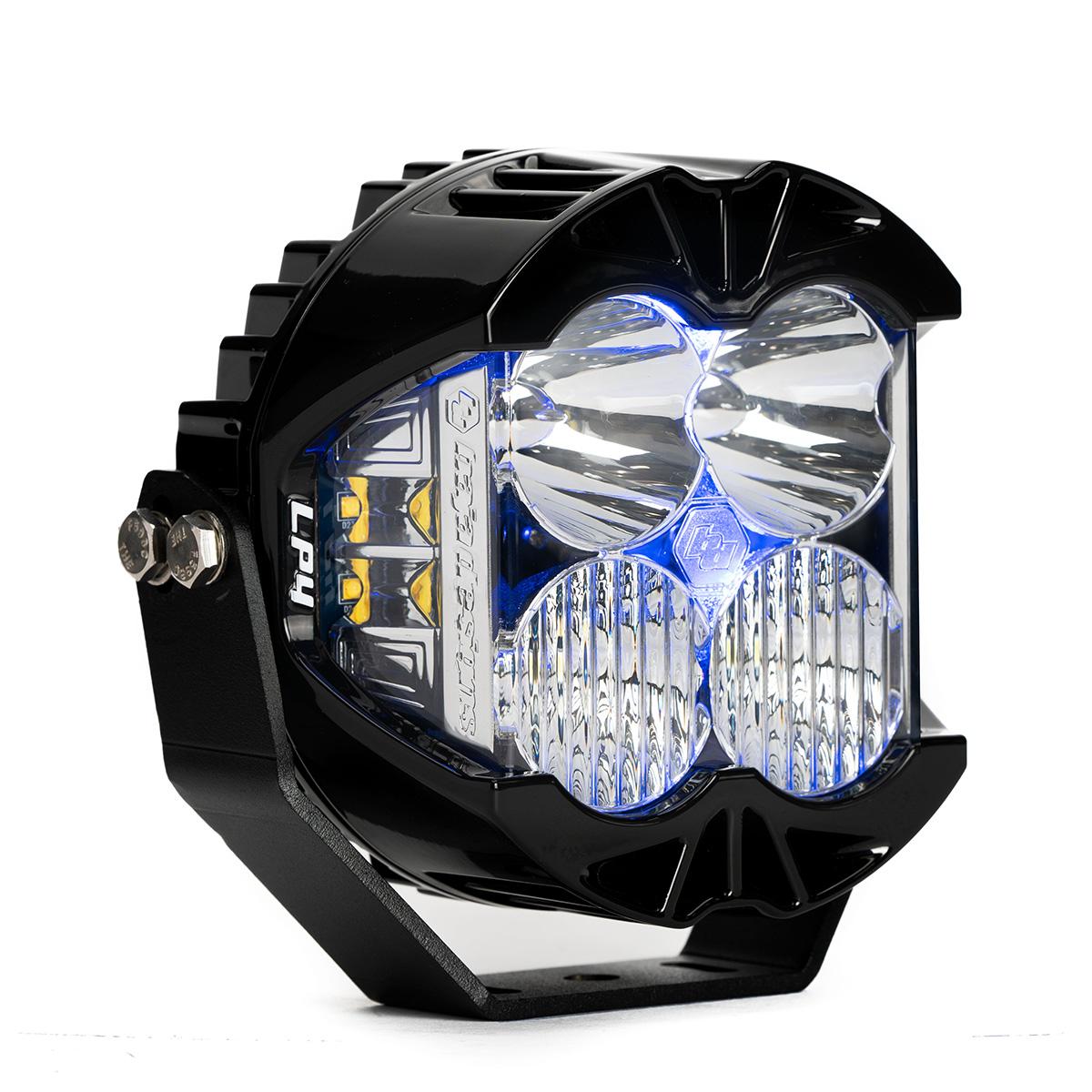 Baja Designs Clear/Blue LP4 Pro LED Auxiliary Light Pod