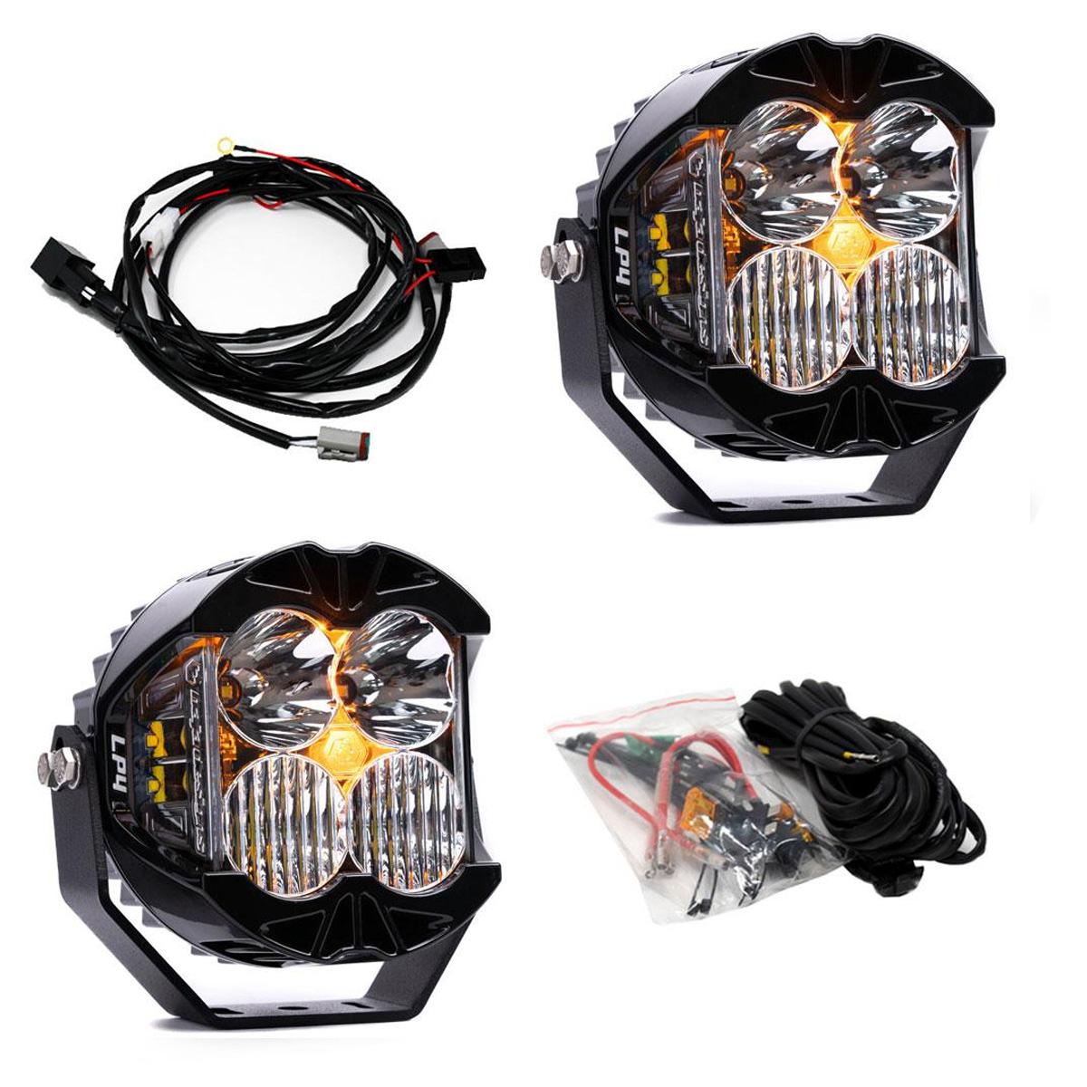 Baja Designs Clear LP4 Pro LED Auxiliary Light Pod Pair