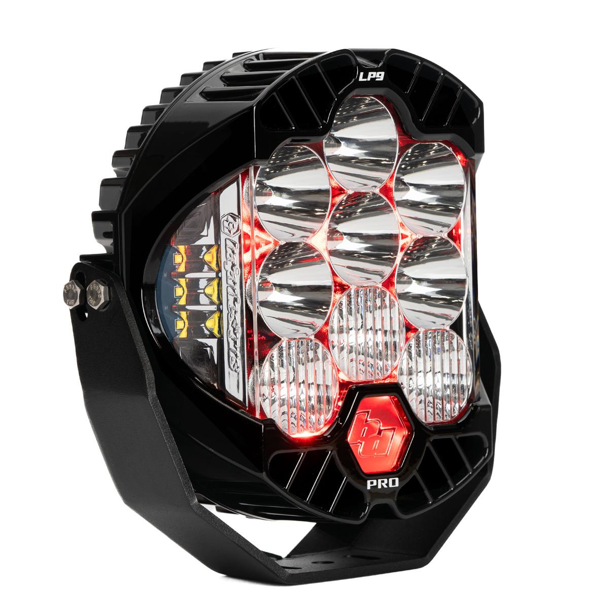 Baja Designs Clear/Red LP9 Pro LED Auxiliary Light Pod