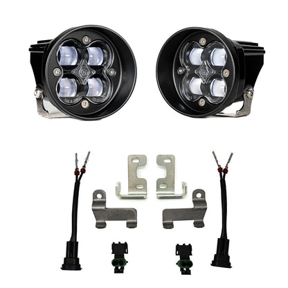 Baja Designs Clear Toyota Squadron-R SAE Fog Pocket Light Kit - Toyota 2010-24 4Runner; 2012-23 Tacoma; 2014-21 Tundra