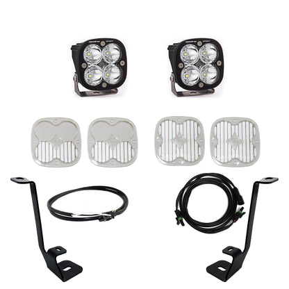 Baja Designs Clear Squadron Sport A-Pillar 21-22 F150 Light Kit
