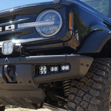 Baja Designs Clear Ford Squadron Pro/Dual S2 Sport Steel Bumper Fog Pocket Light Kit - Ford 2021-On Bronco; 2022-On Bronco Raptor; NOTE: w/ OE Steel Bumper