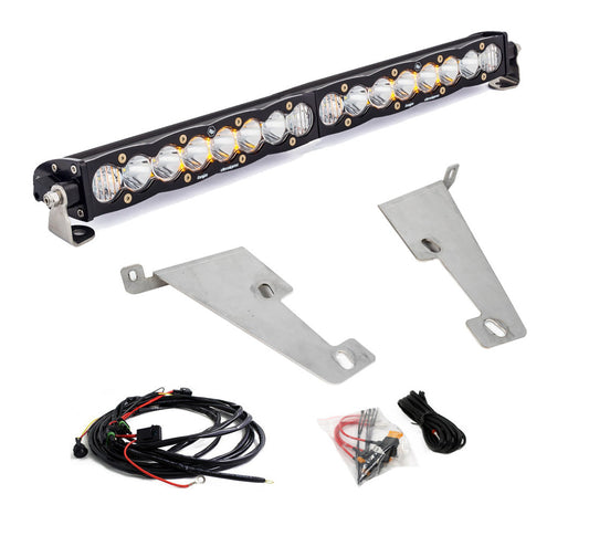 Baja Designs Clear Toyota S8 20 Inch Behind Bumper Light Bar Kit - Toyota 2022-On Tundra