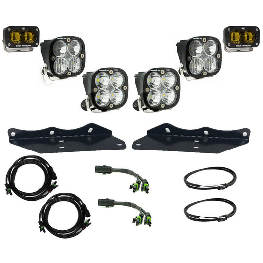 Baja Designs Amber Ford Raptor Squadron/S2 SAE “Pro” Fog Pocket Light Kit