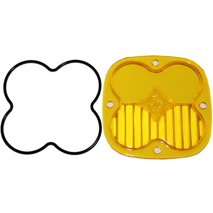 Baja Designs Amber Squadron Light Pod Lens Kit