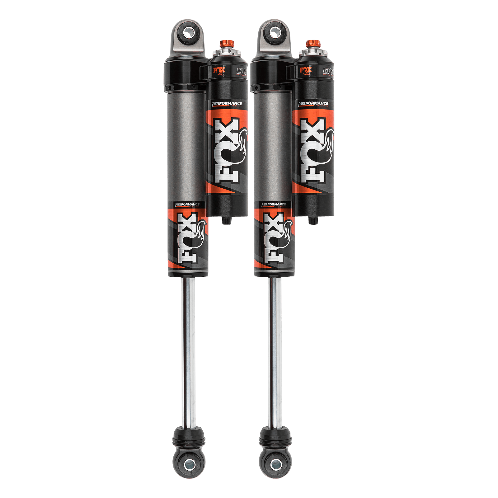 Fox Shocks 20-Up Jeep Gladiator Rear Performance Elite 2.5 Piggyback Rear 3.5-4 Inch Lift Dual Speed Compression Adjuster