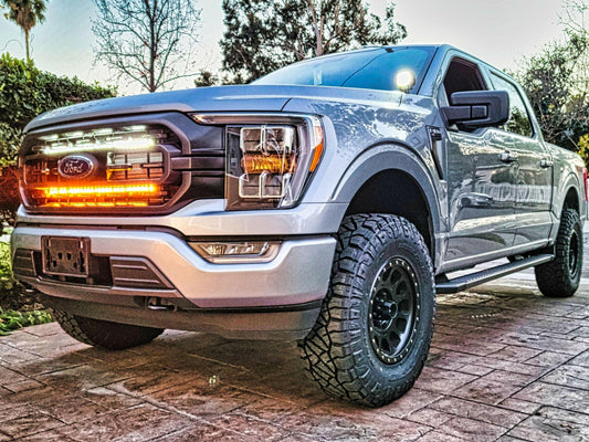 M&R Automotive Dual 30in Light Bar Kit - Ford F-150 (2021-2023)