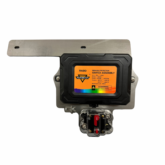 GateKeeper Off-Road 2018-2024 Jeep JL JT Auxbeam Control Box Mount for Wrangler Gladiator