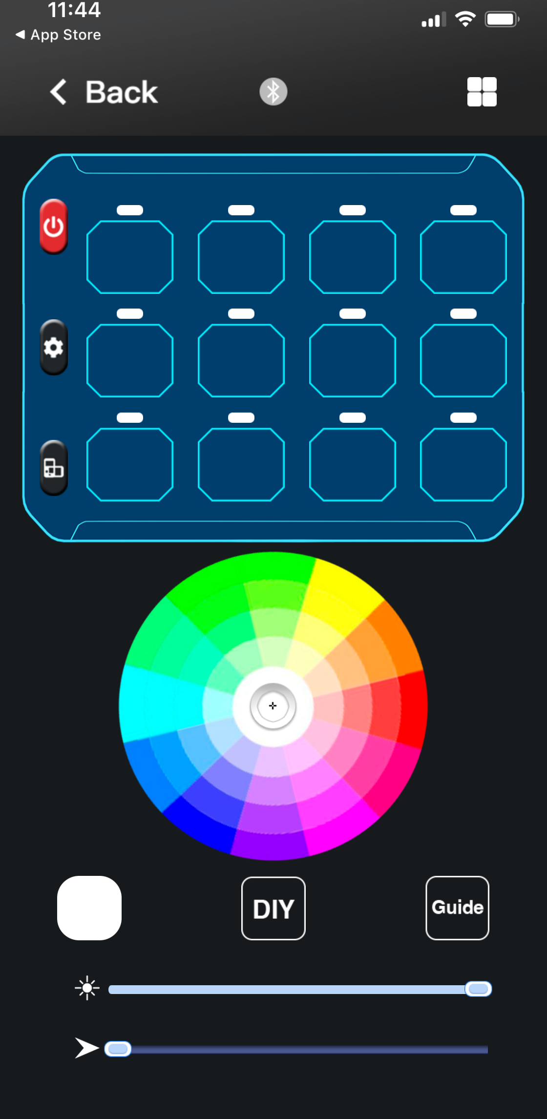 GG Lighting 12-Gang Switch Panel Kit w/ RGB & Bluetooth App Control