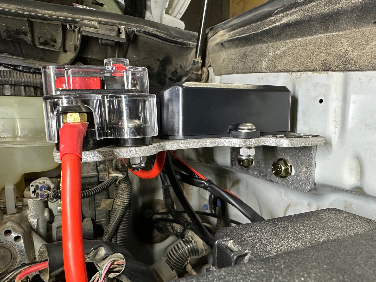 GateKeeper Off-Road 2010-2024 Toyota 4Runner Auxbeam Engine Bay Controller Mount