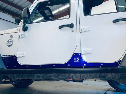 GateKeeper Off-Road Gauntlet Series Rocker Guards for Jeep JK Wrangler