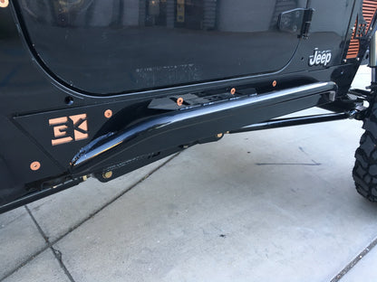 GateKeeper Off-Road Diamond Series Rock Sliders for Jeep TJ Wrangler